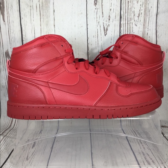 big nike high gym red